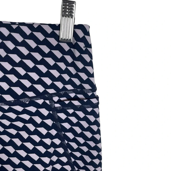 Sweaty Betty Power ⅞ Geometric Leggings in Navy/Lavender Size S - Picture 4 of 13